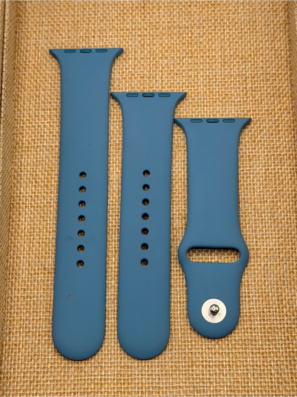 Apple Watch OEM Band, Blue, new, 42/44/46mm, S/M & M/L